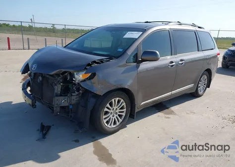 2013 Toyota Sienna Xle V6 8 Passenger from USA, damaged, VIN 5TDYK3DC2DS356018
